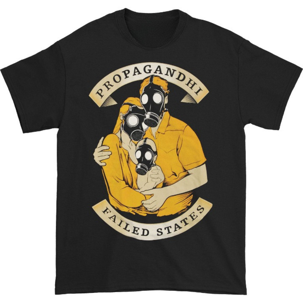 Family Gas Mask Tshirt Propagandhi Shirt